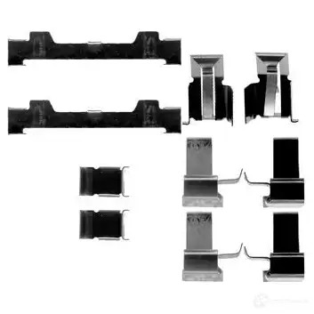 Ремкомплект колодок BOSCH 1987474111 AP08 4 MEZI9XA 351659