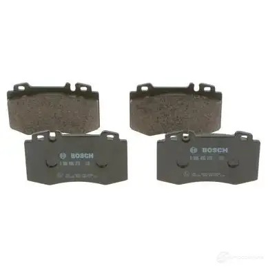 Тормозные колодки, комплект BOSCH 342789 23271 0986495278 BP1551