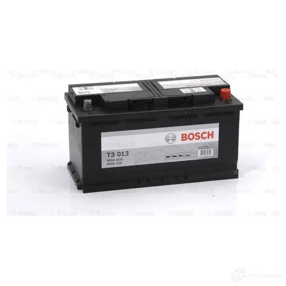 Аккумулятор 88 ач 680 а 12 в кальциевый [ca/ca] 353x175x190 BOSCH 304417 0092T30130 12V 88AH 680A 588 038 068