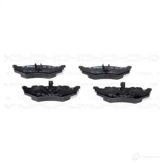 Тормозные колодки, комплект BOSCH 23561 336306 0986424585 7438D658; 7650D658