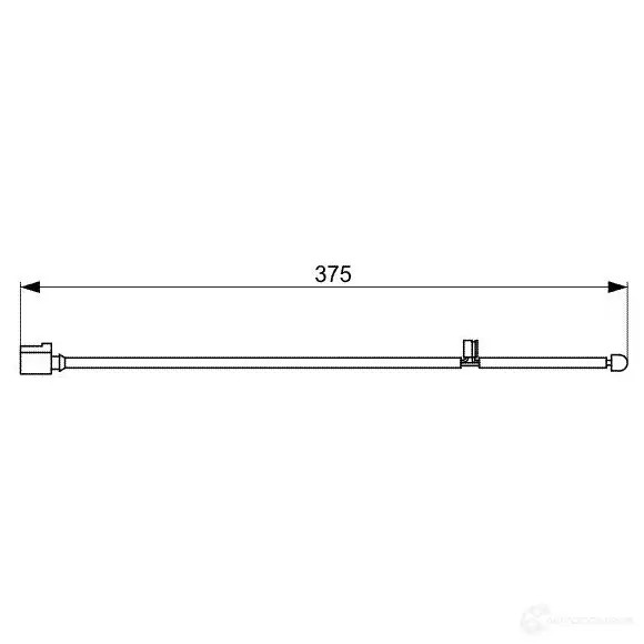 Датчик износа тормозных колодок BOSCH AJUSC 1987473067 AP 339 351494