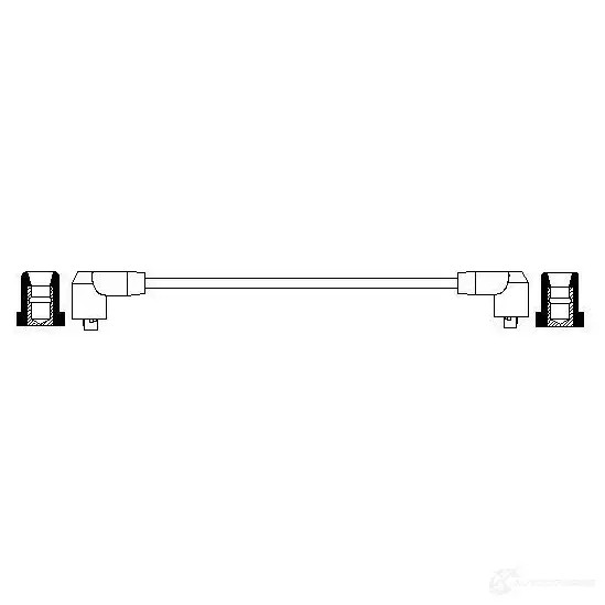 Высоковольтный провод зажигания BOSCH 0986356195 E 60 335336 GC6NX