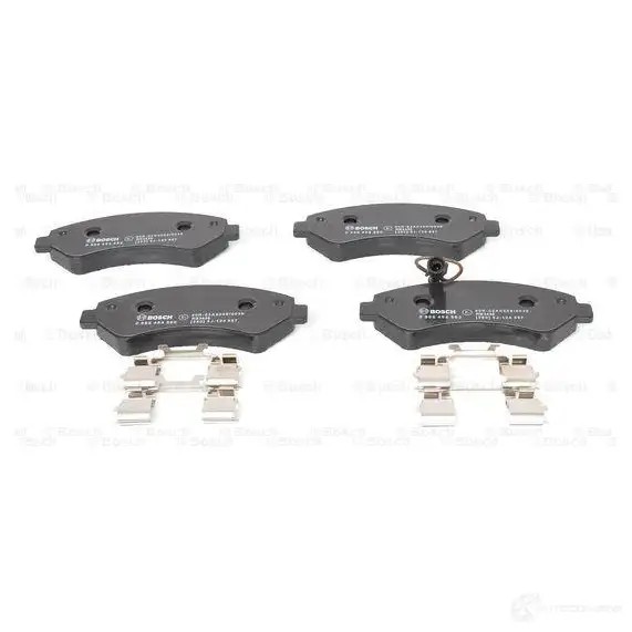 Тормозные колодки, комплект BOSCH 0986494580 24466 1193483554 BP1501