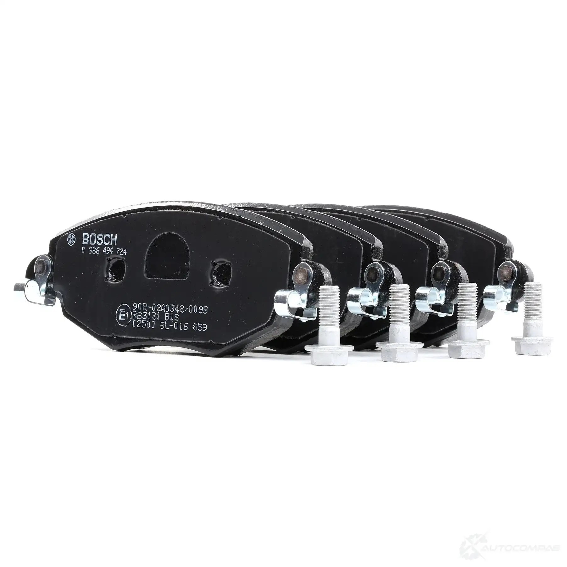 Тормозные колодки, комплект BOSCH 0986494724 BP297 1193484006 23279
